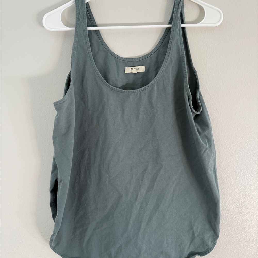 Madewell Slate Blue Tank Top